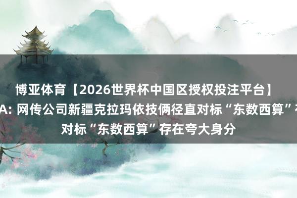 博亚体育【2026世界杯中国区授权投注平台】 4连板粤电力A: 网传公司新疆克拉玛依技俩径直对标“东数西算”存在夸大身分