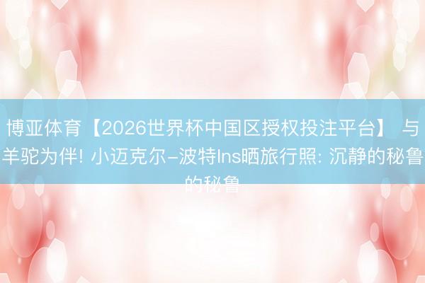 博亚体育【2026世界杯中国区授权投注平台】 与羊驼为伴! 小迈克尔-波特Ins晒旅行照: 沉静的秘鲁